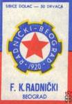 F.K. RADNICKI Beograd Sibice Dolac - 50 Drvaca