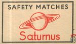 Saturnus safety matches