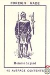 Homme de pied Foreign made 40 average contents