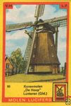 Korenmolen "De hoop" Lunteren (Gld.) Molen lucifers v.h. l.f