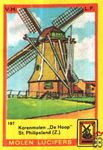 Korenmolen "De Hoop" St. Philipsland (Z.) Molen lucifers v.h