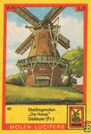 Stellingmolen "De Hoop" Dokkum (Fr.) Molen lucifers v.h. l.f