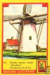 Ronde stenen molen "Windlust" Goudswaard (Z.H.) V.H. L.F. Mo