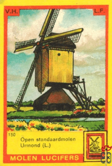 Open standaardmolen Urmond (L.) V.H. L.F. Molen Lucifers