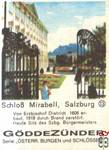 Schlob Mirabell, Salzburg Goddezunder Serie "Osterr. Burgen und S