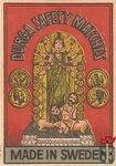 Durga safety matches made in Sweden
