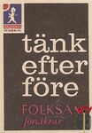 Tank efter fore Folksam forsakrar