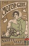 The Motor Girl Safety matches made in Sweden