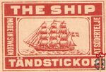 The Ship tandstickor at Sodertelje made in Sweden