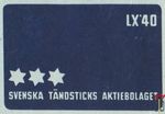 LX'40 Svenska tandsticks aktiebolaget
