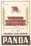 79b Panda Zolder-Terlaemen Wereld kampioen schappen voor beroepsrenner