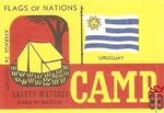 Uruguay flags of nations safety matches made in Belgium average 34 mat
