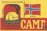 Norway flags of nations safety matches made in Belgium average 30 matc