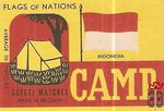 Inbdonesia flags of nations safety matches made in Belgium average 30