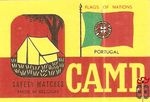 Portugal flags of nations safety matches made in Belgium CAMP