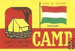 Hungary Flags of nations Camp safety matches made in Belgium