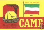 Iran Flags of nations Camp safety matches made in Belgium