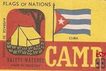Cuba flags of nations safety matches made in Belgium average 30 matche