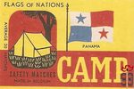 Panama flags of nations safety matches made in Belgium average 30 matc