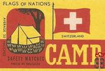 Switzerland flags of nations safety matches made in Belgium average 30