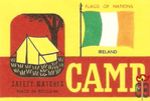 Ireland Flags of nations Camp safety matches made in Belgium