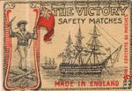 The Victory safety matches made in England average contents 60 matches