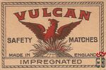 Vulcan impregnated safety matches made in England