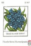 Birft du mich lieben? Neuefte tleine Blumentpradje s. V/7