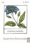 Echonheit verbluht. Neuefte tleine Blumentpradje s. VII/9