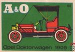 Opel Doktorwagen 1909 A & O 59