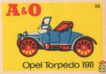 Opel Torpedo 1911 A & O 59