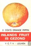 Cox's orange pippin Inlands fruit is gezond v.c.t.v. - Leuven