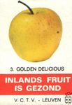 Golden delicious Inlands fruit is gezond v.c.t.v. - Leuven