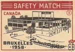 Canada Bruxelles 1958 safety match