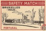 Portugal Bruxelles 1958 safety match