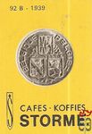 Cafes-koffies Storme 92B - 1939