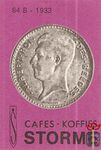 Cafes-koffies Storme 84B - 1933