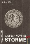 Cafes-koffies Storme 6B - 1861