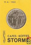 Cafes-koffies Storme 71A - 1922