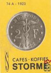 Cafes-koffies Storme 74A - 1923