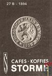 Cafes-koffies Storme 27B - 1894