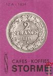 Cafes-koffies Storme 12A - 1834