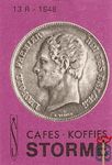 Cafes-koffies Storme 13B - 1848