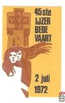 45 ste ijzerbedevaart 2 Juli 1972