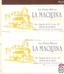 La Maquina La Gran Barra Sor Angela de la Cruz, 22 28020 Madrid Telefo