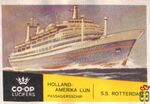 S.S. Rotterdam Holland-Amerika Lijn Passagiersschip Co-Op Lucifers